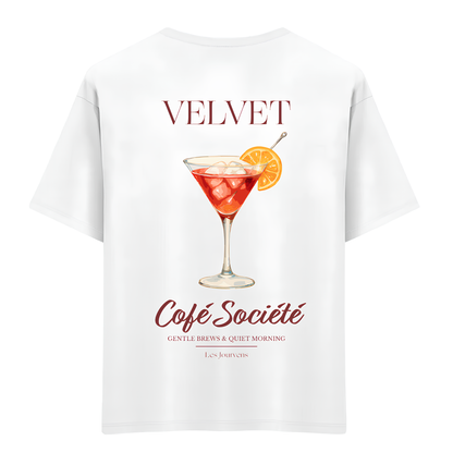 Cofé Société Velvet - Oversize T-Shirt