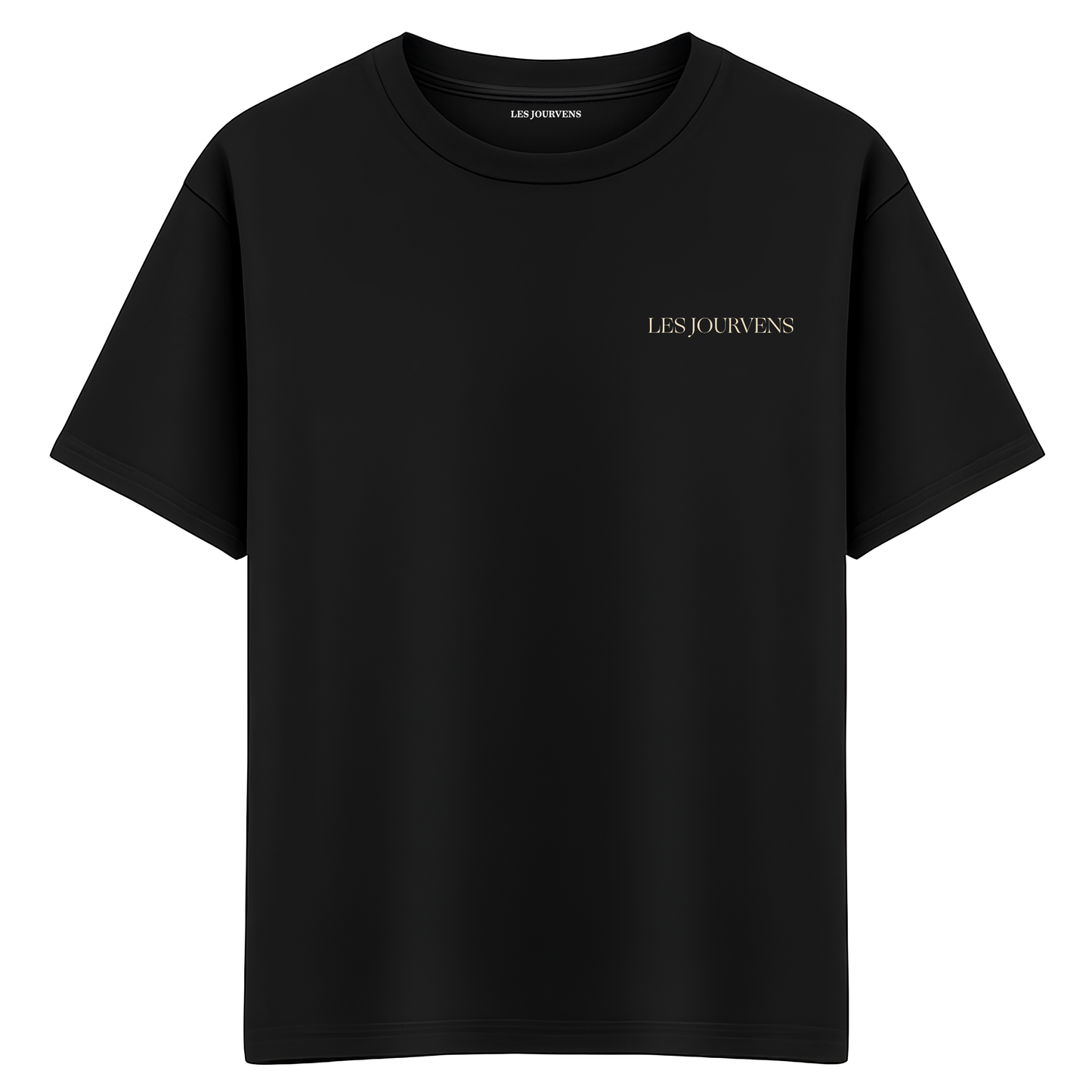 Les Jourvens – Équitation Oversize Siyah T-Shirt