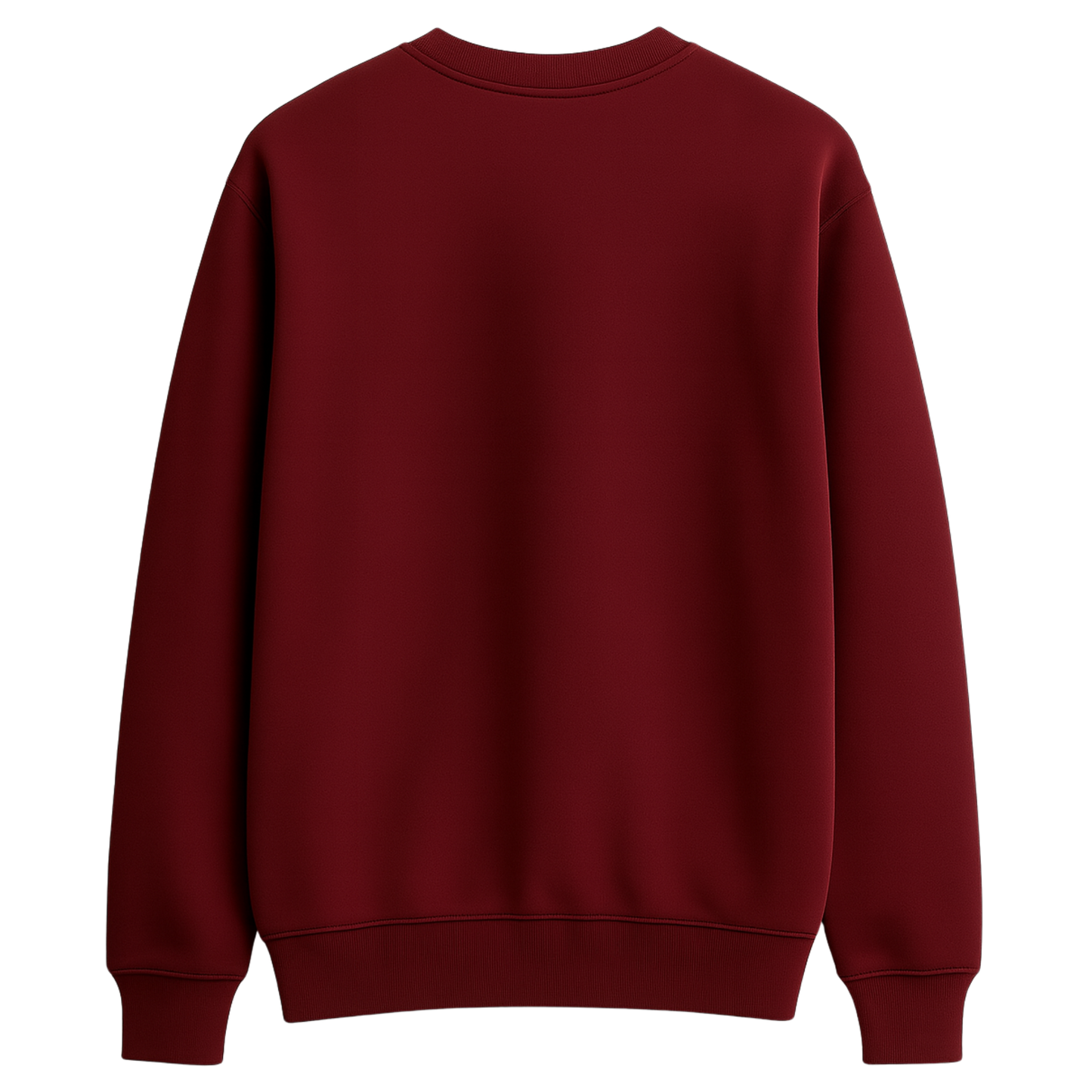 Les Jourvens – Premium Nakışlı Oversize Sweatshirt | Vişne Çürüğü