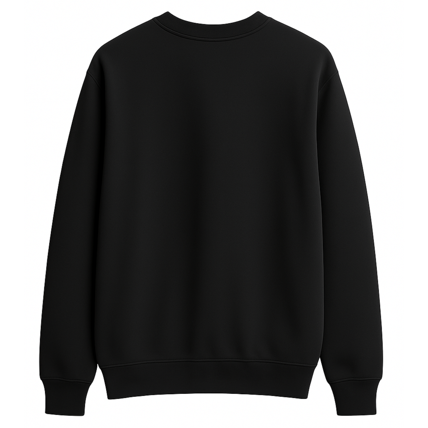 Les Jourvens – Premium Nakışlı Oversize Sweatshirt | Siyah